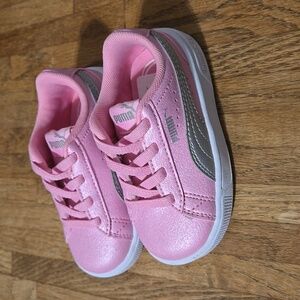 Puma Toddler Sneakers - Sparkly Pink